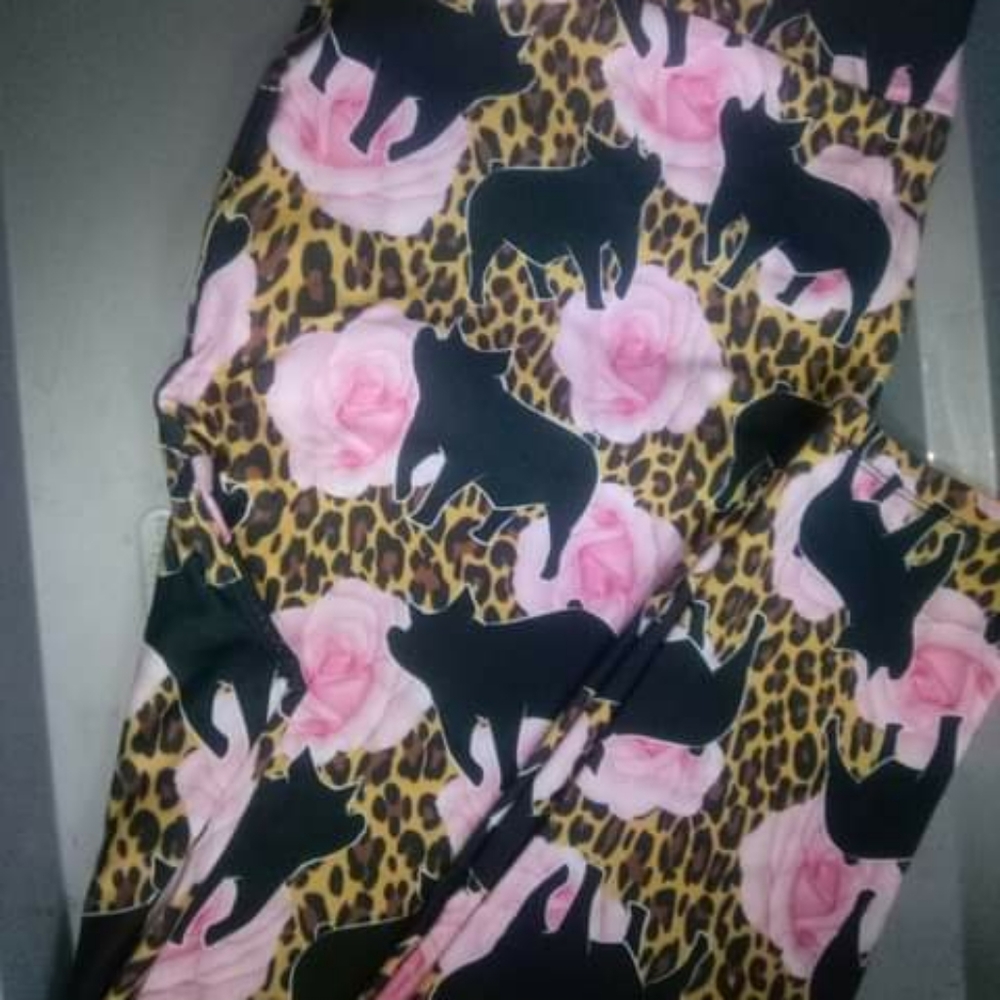 Leopard pig tc2 legging